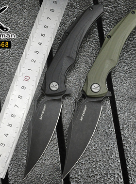 14C28N钢小刀折叠刀高硬度锋利户外求生折刀随身便携家用水果刀具