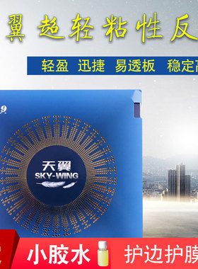 友谊729乒乓球胶皮球拍反胶天翼2内能IN粘性轻质海绵弧圈反手套胶