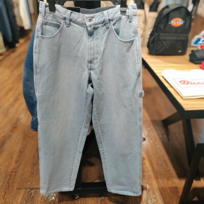 Dickies25年春夏新品宽松牛仔1939伐木裤多口袋设计DK0A87UF