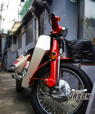 兽C50/C70前叉复古改装弹簧减震