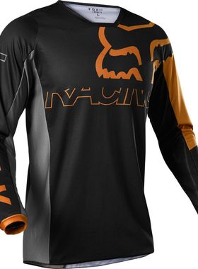 新款FOX速降服长袖速干透气骑行越野服上衣