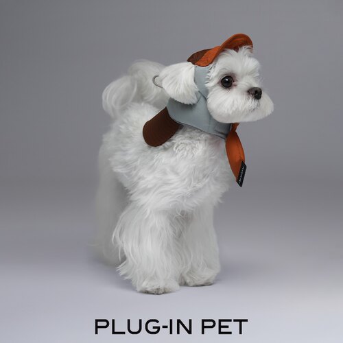 宠物飞行帽PLUG-IN PET保暖羽绒感冬季防寒正反两戴 Petisan