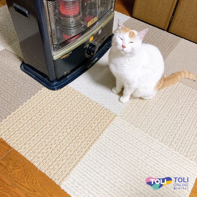 日本toli防滑防水宠物切割地毯