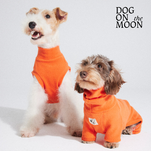 橘能小队高弹四脚衣DOG ON THE MOON秋冬舒适保暖衣服petisan