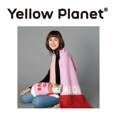 YellowPlanet羊毛羊驼毛围巾