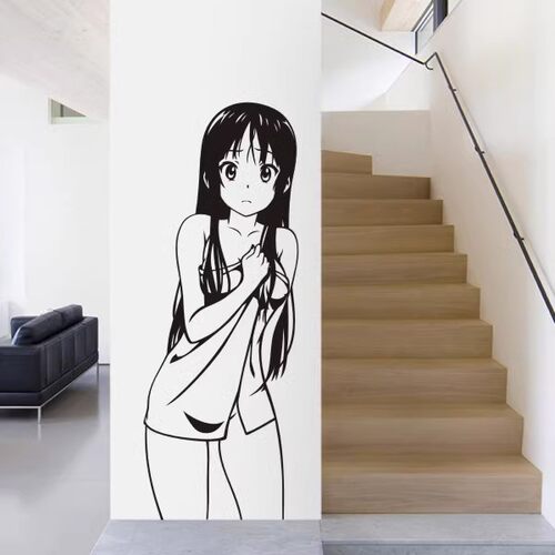 轻音少女墙贴澪贴画动漫二次元