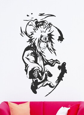 动漫画人物海报墙贴装饰画贴纸画