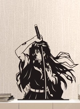 霞柱时透无一郎墙画鬼灭之刃墙贴