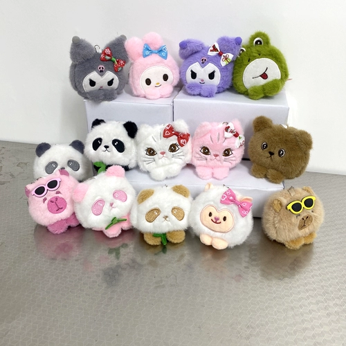 Плюшевая подвеска, кукла, 3 дюймов, подарок на день рождения, 10 см