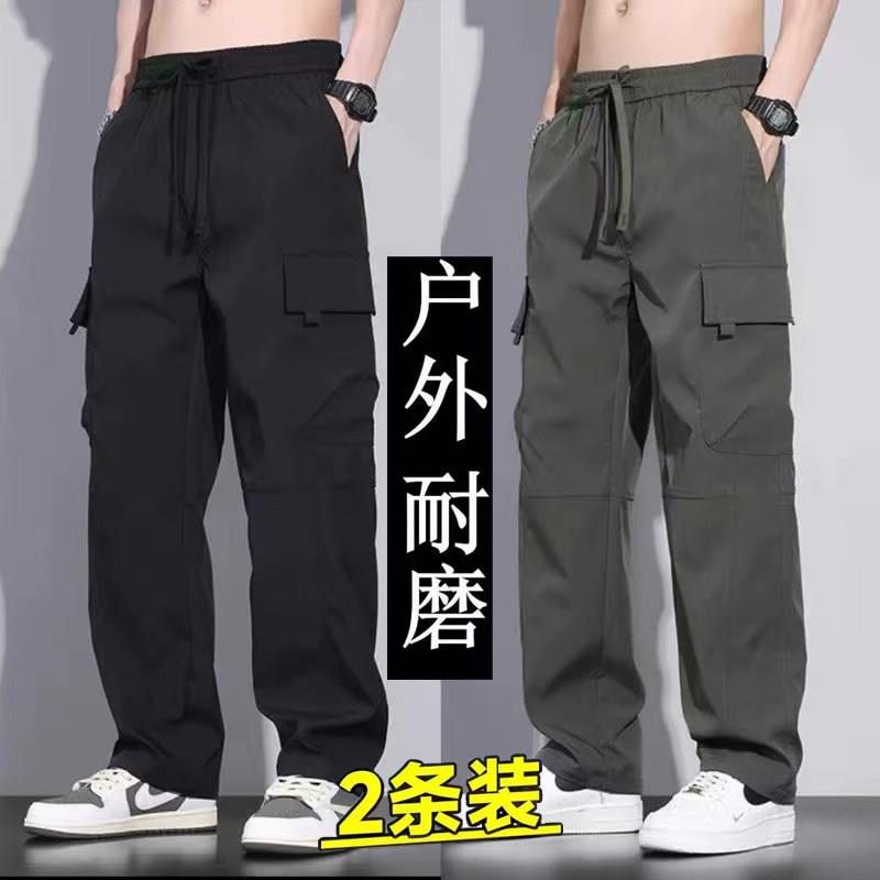 美式潮牌工装裤宽松大尺