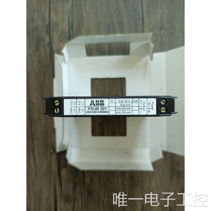 全新原装正品 ABB PXUB 201 隔离放大器 3BSD630149R0001 现货议