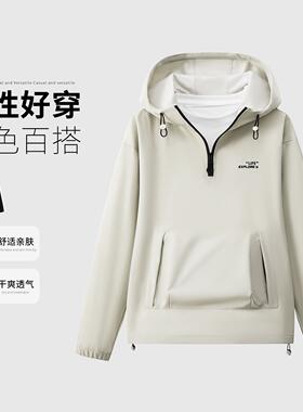 白底平铺  FY0551-P54  100%聚酯纤维 2025秋季假两件冲锋衣男
