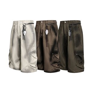 梭织七分裤 系列2025夏季 新款 3D挂拍 型控价88元 P51 跨境版 YKZ042