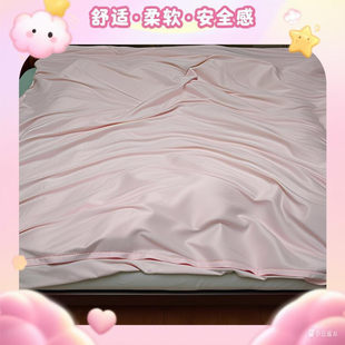 玲妈妈纯棉学生宿舍高中生大学生家庭母婴级纯色被套水洗舒适柔软