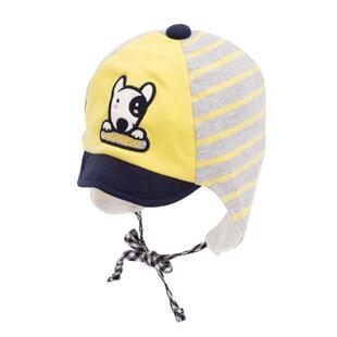 幼小童韩版童帽 儿童纯棉套头帽 男女小童条纹雷锋帽护耳帽 帽子1