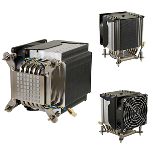 4U服务器热管暴力12代11代10代9代1700 1200 115XCPU散热器12900K