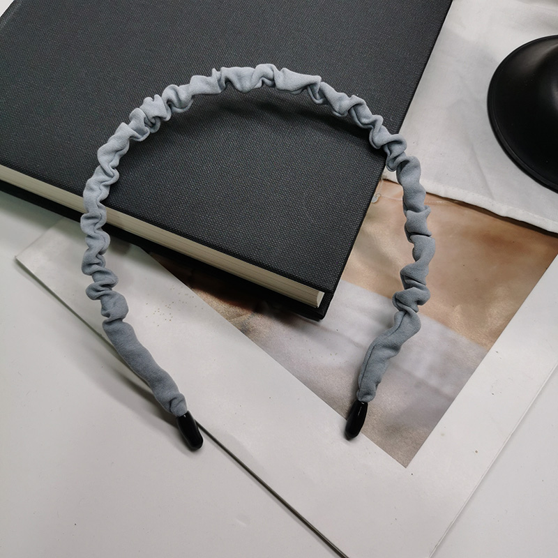 韩国褶皱细款发箍2025年新款