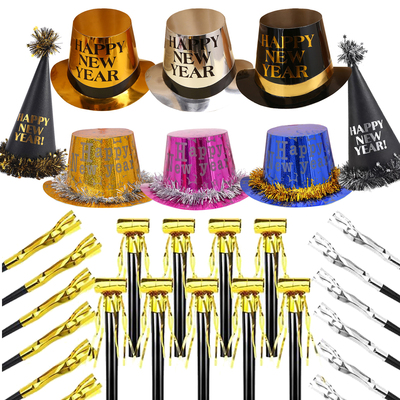 2025跨年狂欢成人新年派对纸帽