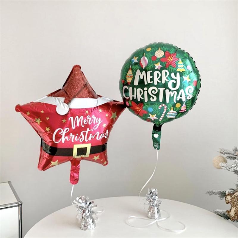 2024圣诞节气球卡通雪人气球