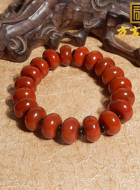南红玛瑙手链方言南红玛瑙灯笼珠