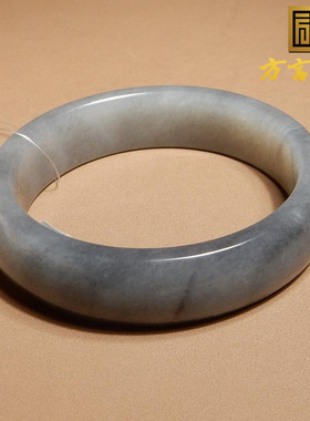 方言和田玉新疆白玉青花籽料手镯