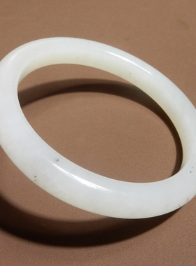 方言和田玉青花籽料手镯子