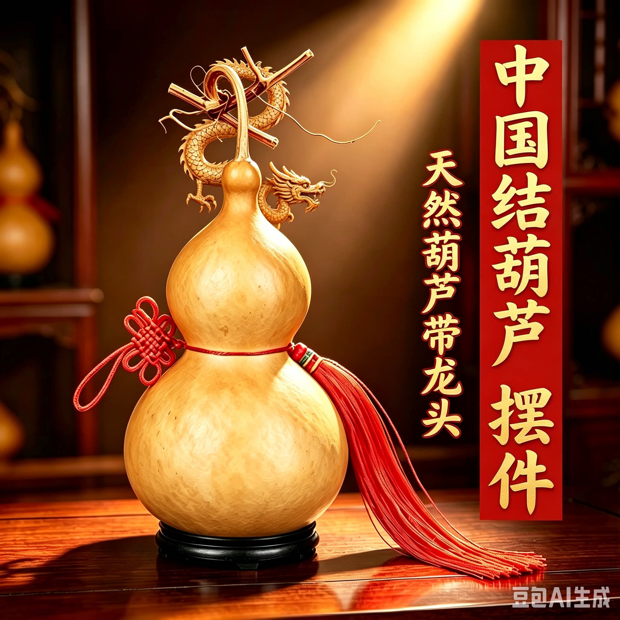 天然葫芦挂件真文玩中国风结吉祥门对门福禄客厅招财摆件开口