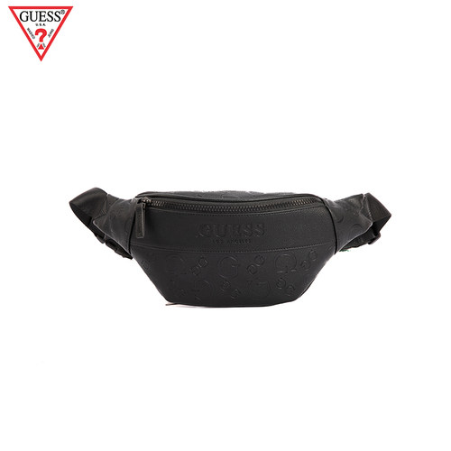 GUESS时尚休闲腰包简约斜跨包