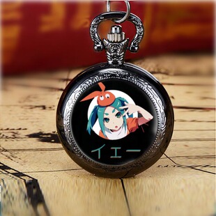 二次元动漫周边终物语有化物语青少年怀表项链表创意个性礼物表