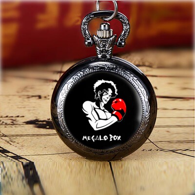 新款装甲重拳MEGALOBOX周边青少年怀表项链表创意个性学生礼物表
