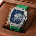 Diamond-Silver-Green