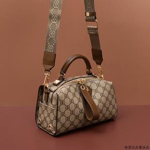 包包女手提枕头包2025新款 香港正品 高级感小众真皮女士单肩斜挎包