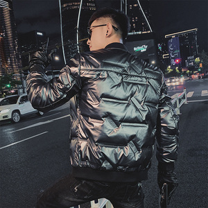 2026冬季潮流韩版字母压花加厚保暖痞帅男士羽绒服WY34/P140控168