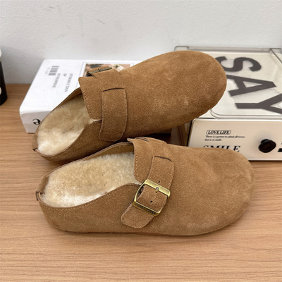 大码加绒勃肯鞋41到43宽脚胖