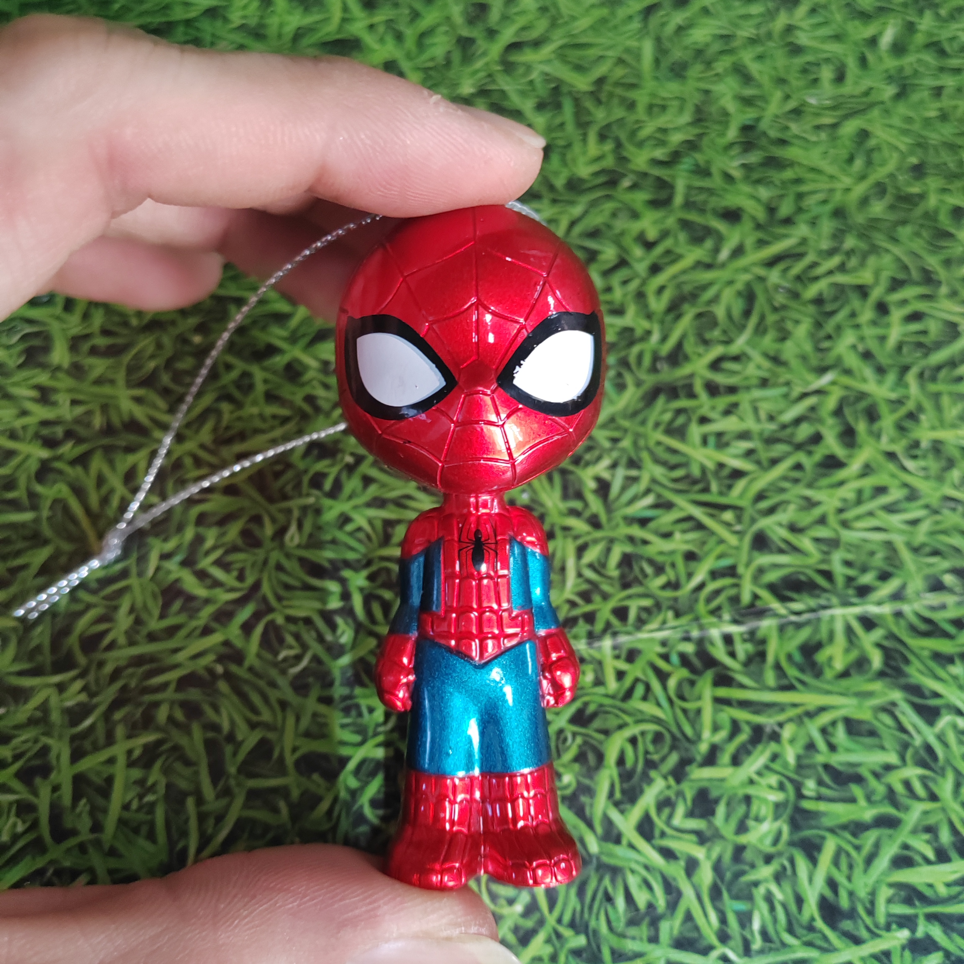 正版散货漫威英雄蜘蛛侠手办模型摆件公仔玩具儿童礼物车载挂件