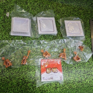 日本MegaHouse3D立体拼图 纳豆仿真食玩趣味解剖拼装玩具模型