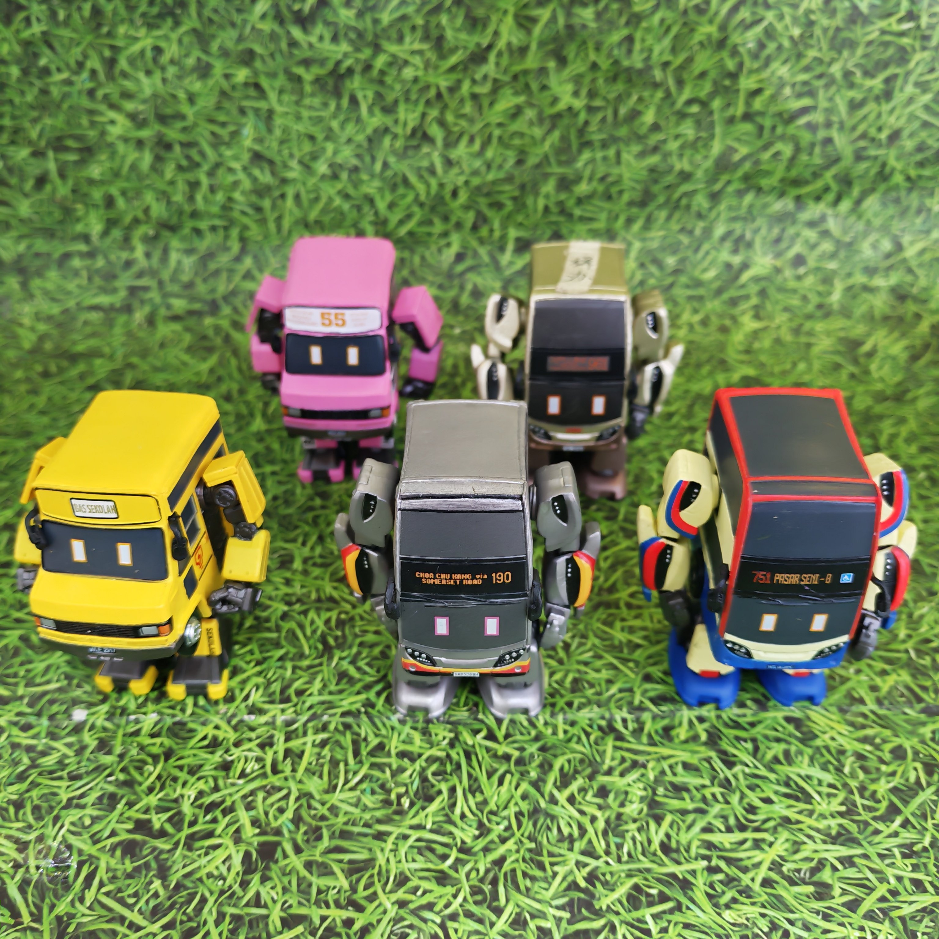 香港微影TINY城市合金车模型香港重机模型第三代飞机龙运九巴红的