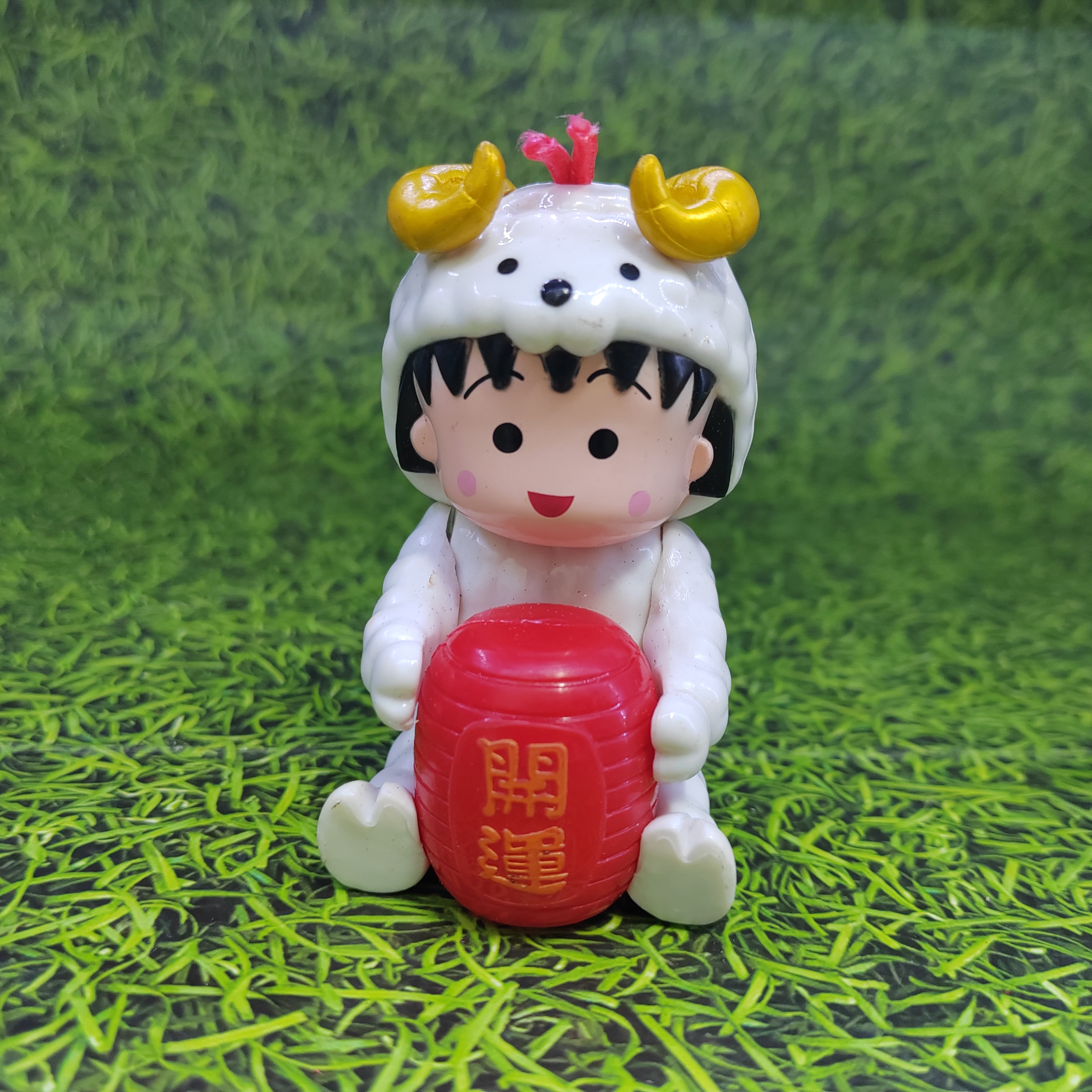正版散货德克士玩具灯笼樱桃小丸子系列盲盒手办摆件礼玩具公仔