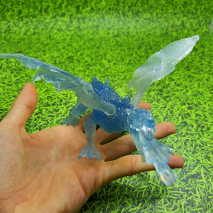 正版散货法国PAPO神话玄幻骑士精灵动物模型玩具冰龙 水晶龙 飞龙
