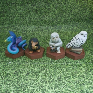 正版散货哈利波特神奇动物树蜂龙海德薇嗅嗅护树罗锅手办模型摆件