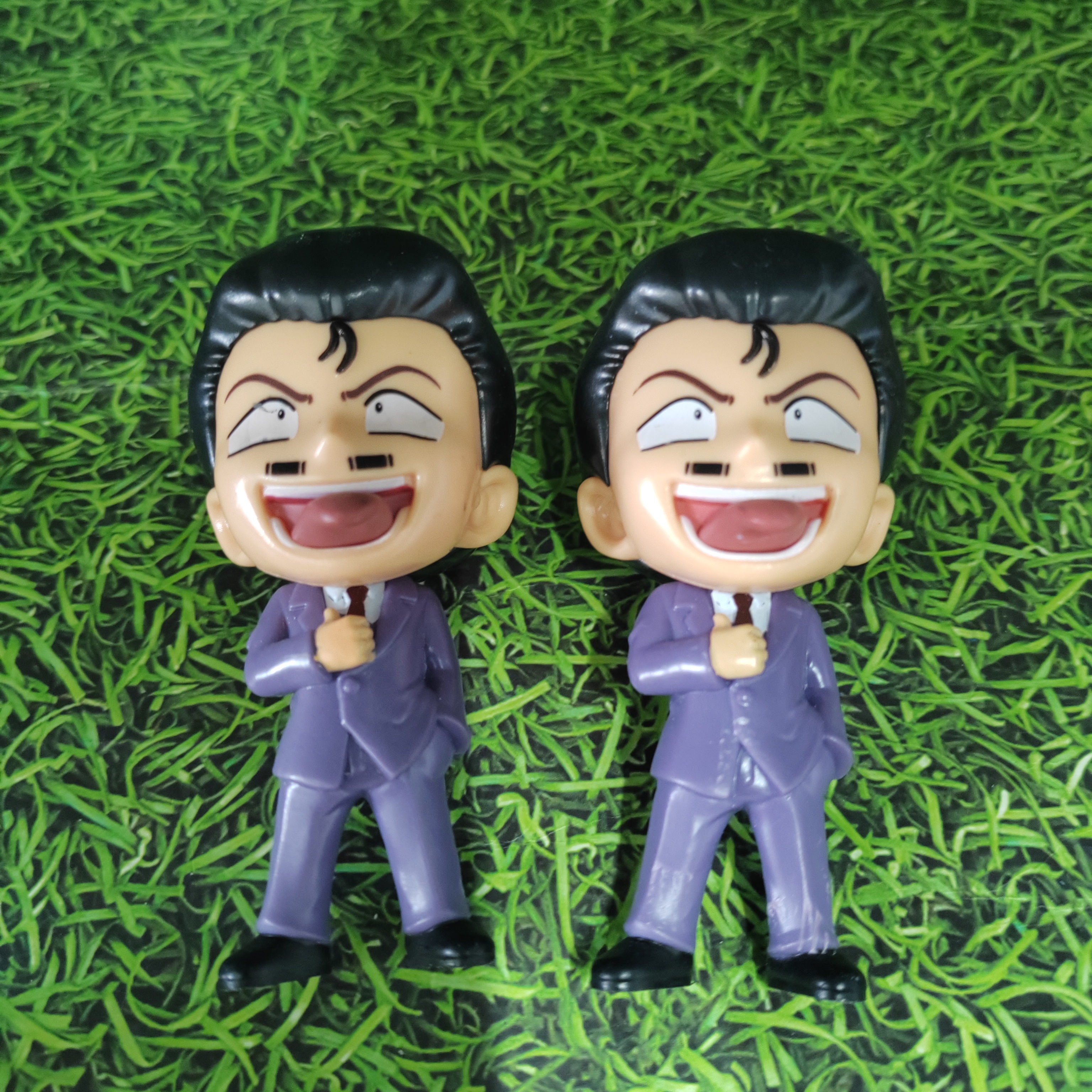 正版散货KFC名侦探柯南玩具怪盗基德蝴蝶结变声器毛利小五郎摆件