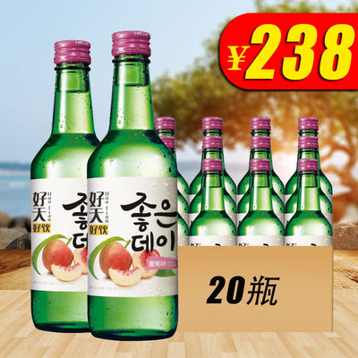 好天好饮韩国蜜桃360ml配制酒