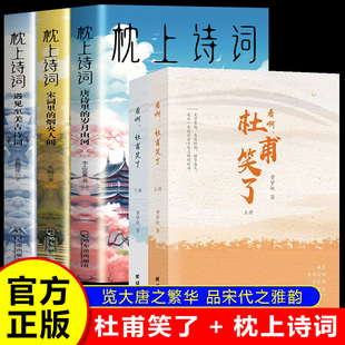 看啊，杜甫笑了枕上诗词诗书 全套正版新书 黄梦帆著团结出版社