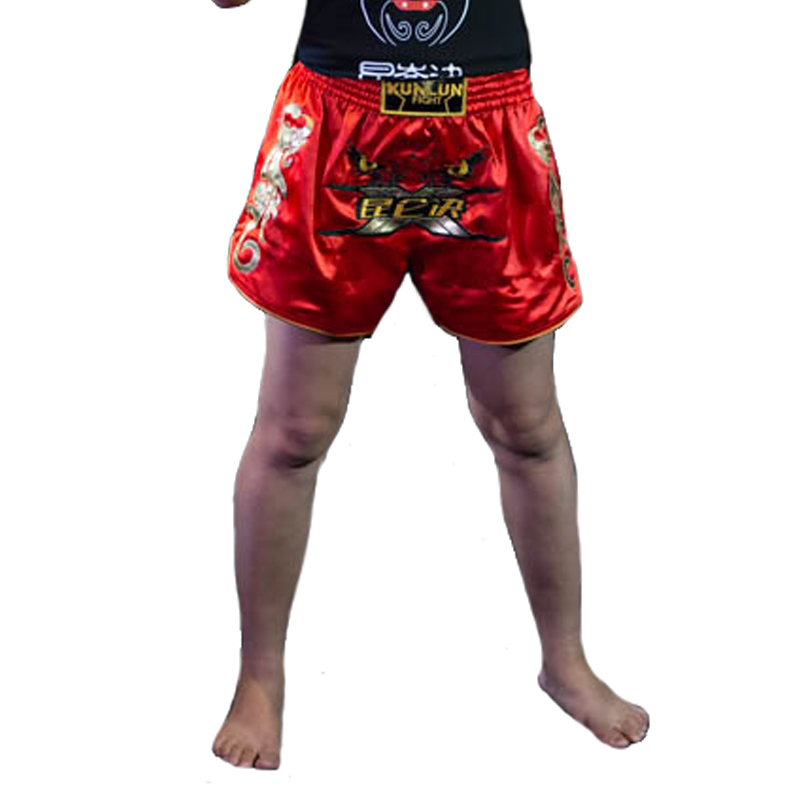昆侖決MMA正品短褲UFC拳擊格斗綜合訓練比賽服泰拳專業搏擊散打褲