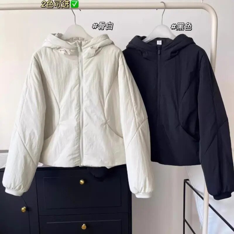防风防泼水保暖短款面包服棉衣女