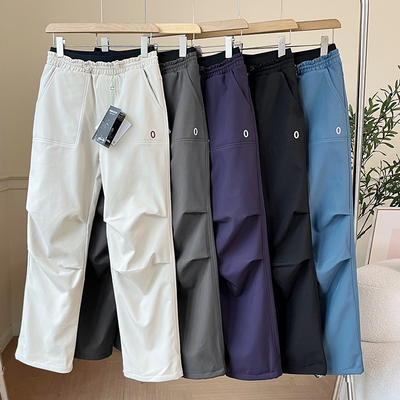 户外软壳裤！三防科技冲锋裤防风防水加厚加绒保暖登山裤休闲裤女