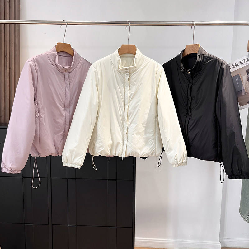 三防棉服保温立领短款棉衣女冬新