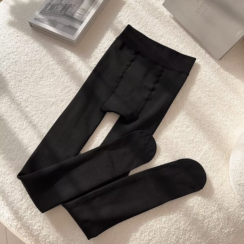 加绒加厚打底裤女秋冬新品绒裤紧身弹力洋气显瘦保暖裤潮流