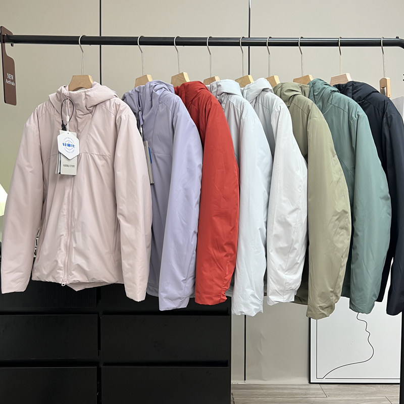 轻量保暖户外防水冲锋衣连帽棉服