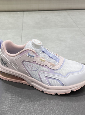 江博士2024春女童三阶段单网透气亲子运动鞋气垫纽扣鞋C1006012